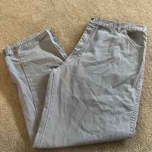 Dickies Men's Grey and Blue Trousers